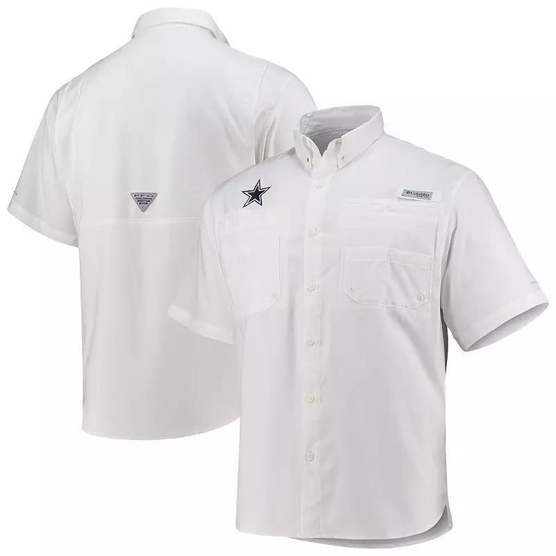 Columbia Men's PFG Tamiami Short Sleeve Shirt - Dallas Cowboys- Product Image