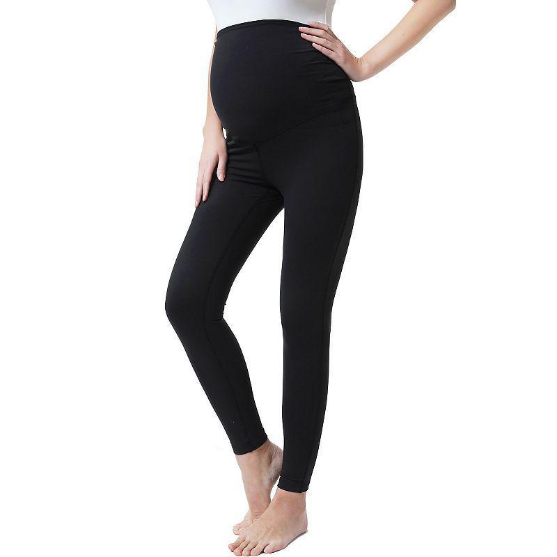 Maternity Pokkori Daily Essential Over-the-Belly Ankle Leggings, Womens Product Image