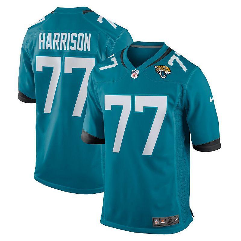 Mens Nike Anton Harrison Teal Jacksonville Jaguars 2023 Nfl Draft First Round Pick Game Jersey - Teal Product Image