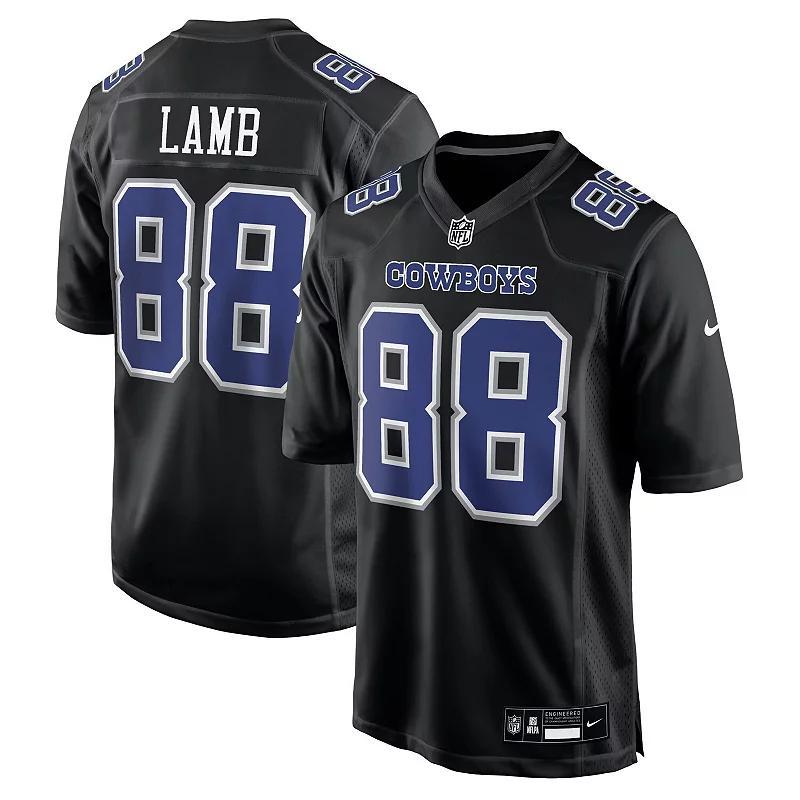 Mens Nike CeeDee Lamb Carbon Dallas Cowboys Fashion Game Jersey product image