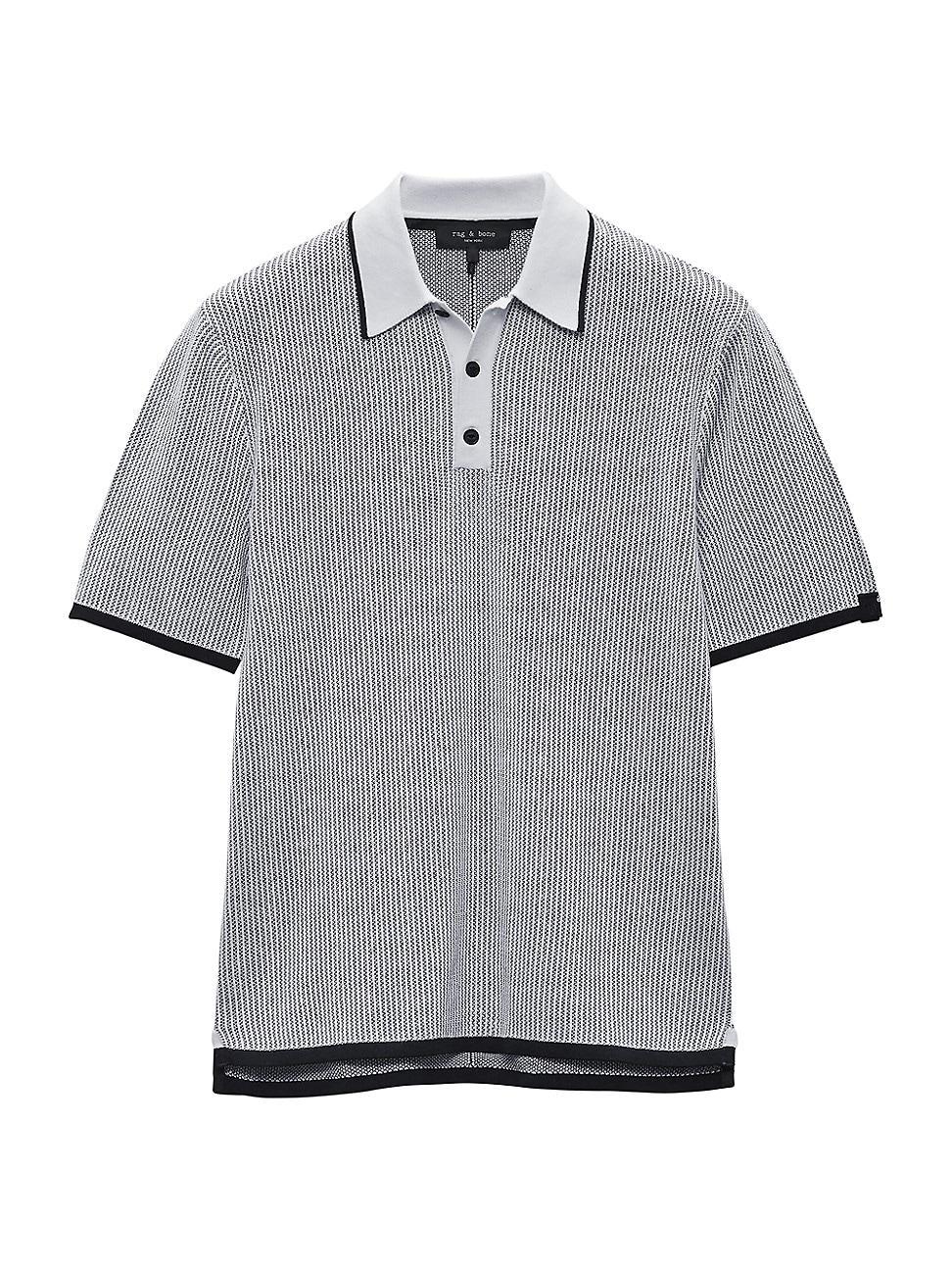 Mens Harvey Knit Polo Shirt Product Image