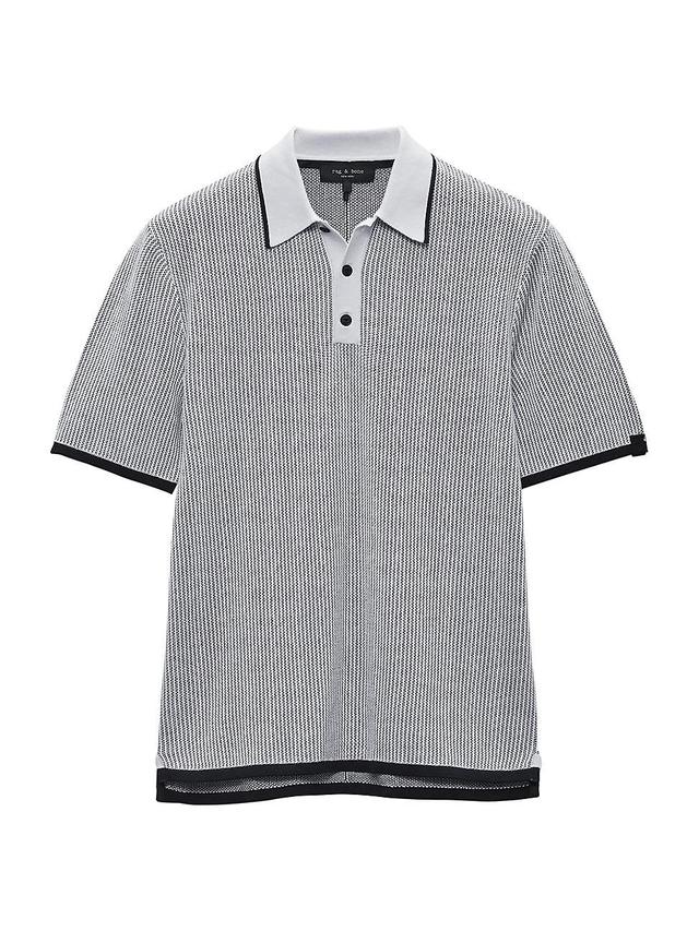 rag & bone Harvey Relaxed Polo Product Image