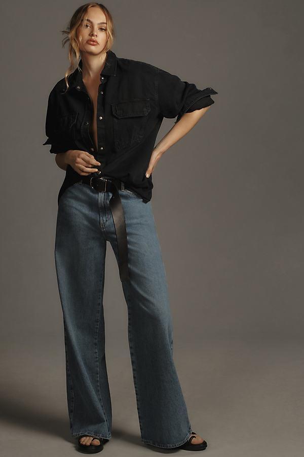 Paloma High-Rise Wide-Leg Baggy Jeans Product Image