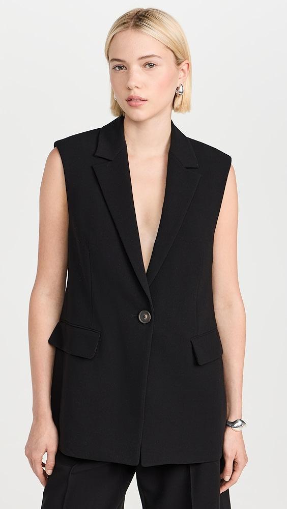 Vince Sleevless Blazer | Shopbop Product Image