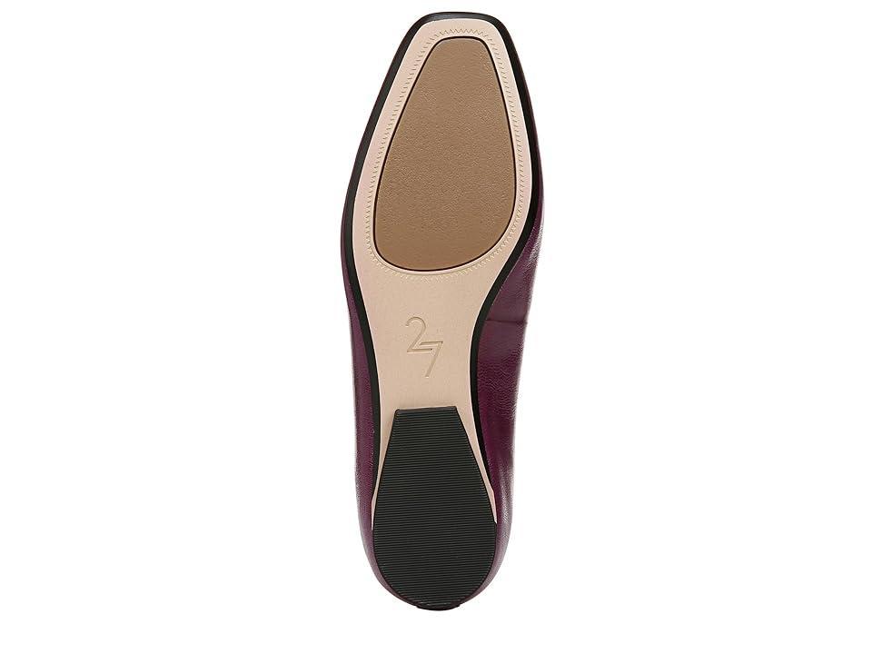 Naturalizer 27 Edit Carla (Deep Plum Leather) Women's Flat Shoes Product Image