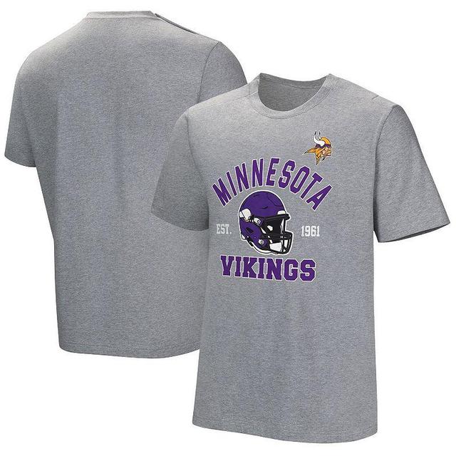 Mens Gray Minnesota Vikings Tackle Adaptive T-Shirt Product Image