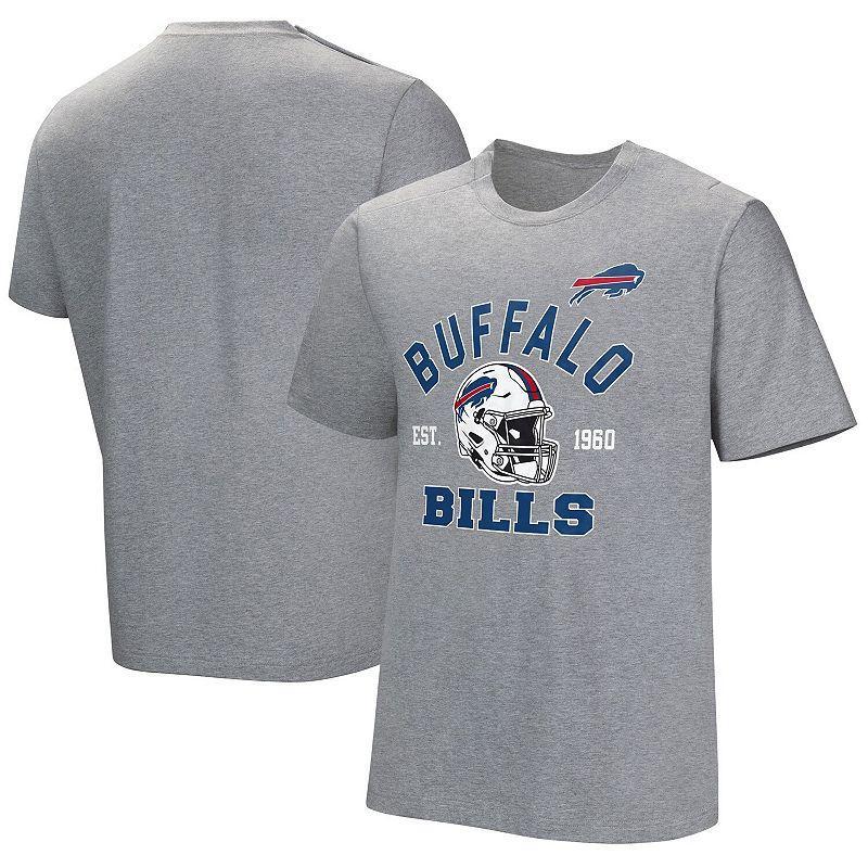 Mens Gray Buffalo Bills Tackle Adaptive T-Shirt Product Image