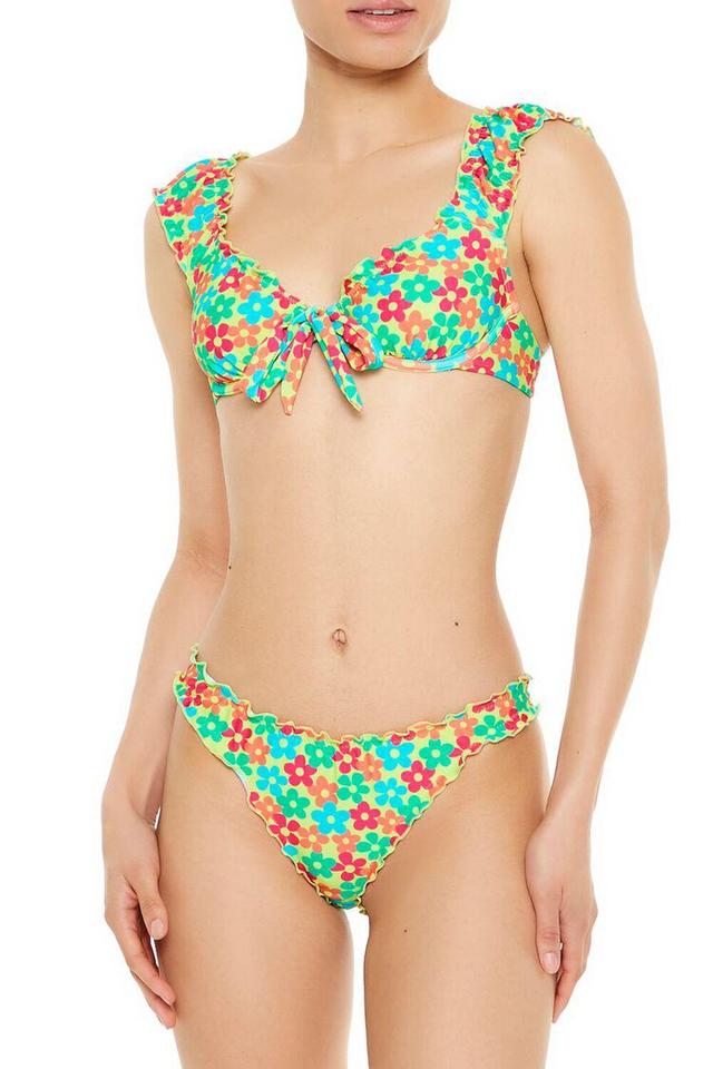 Floral Print Bikini Bottoms | Forever 21 Product Image