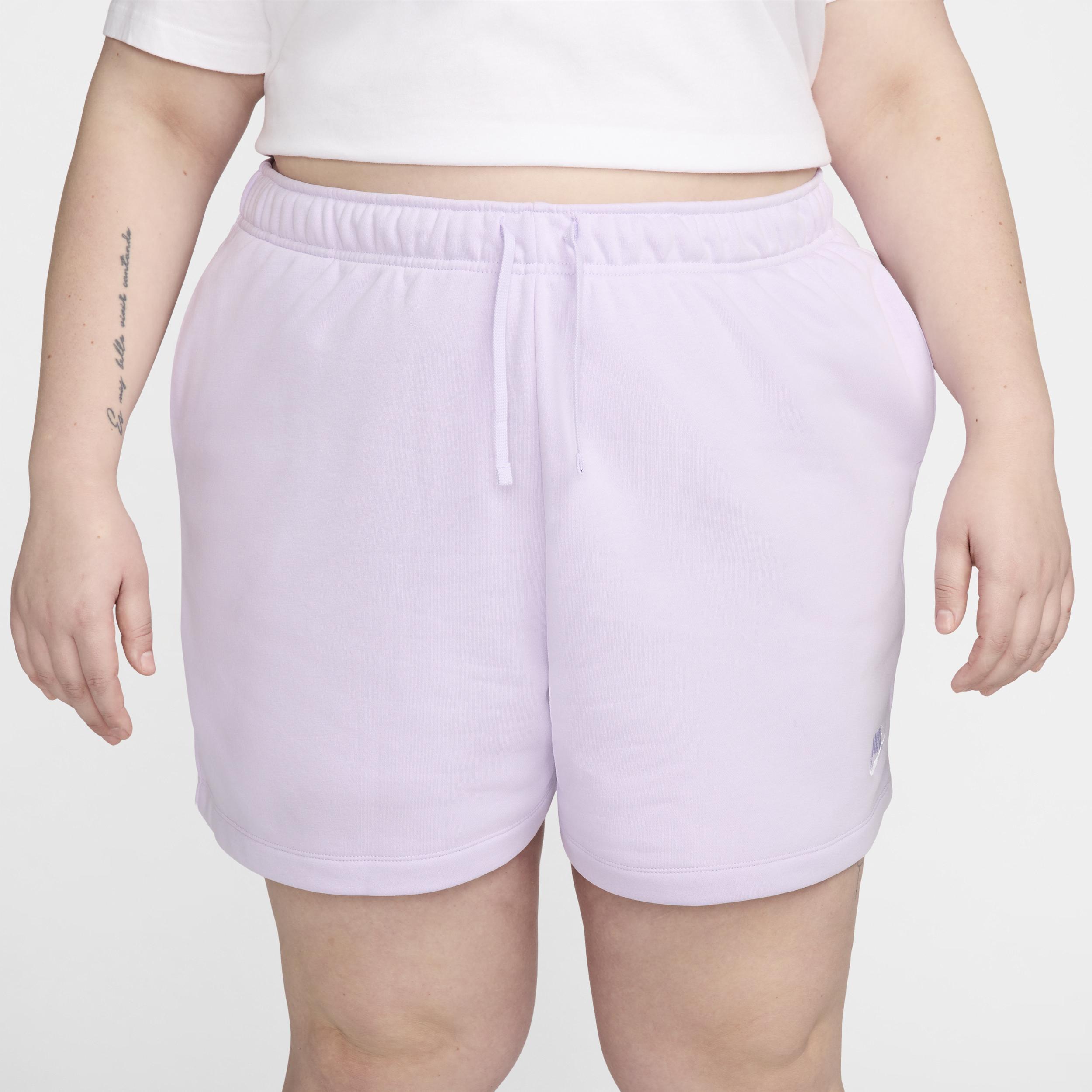 Women's Nike Sportswear Club Fleece Mid-Rise Shorts (Plus Size) Product Image