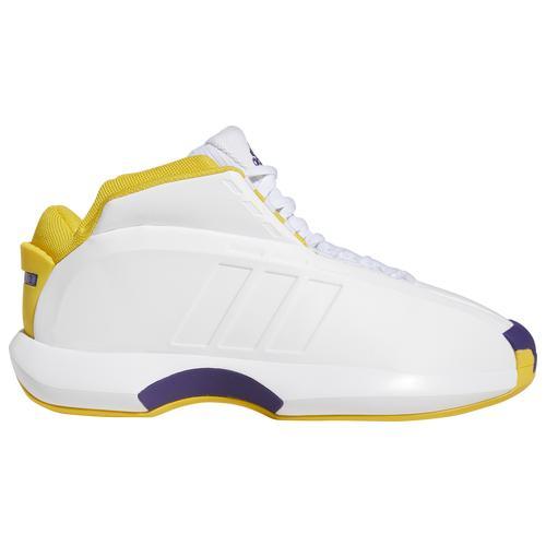 adidas Originals Mens Crazy 1 - Shoes White/Yellow Product Image