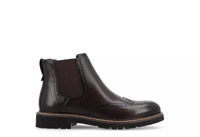 Vance Co. Hogan Tru Comfort Foam Mens Wingtip Chelsea Boots Product Image