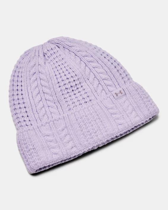 Womens UA Halftime Cable Knit Beanie Product Image