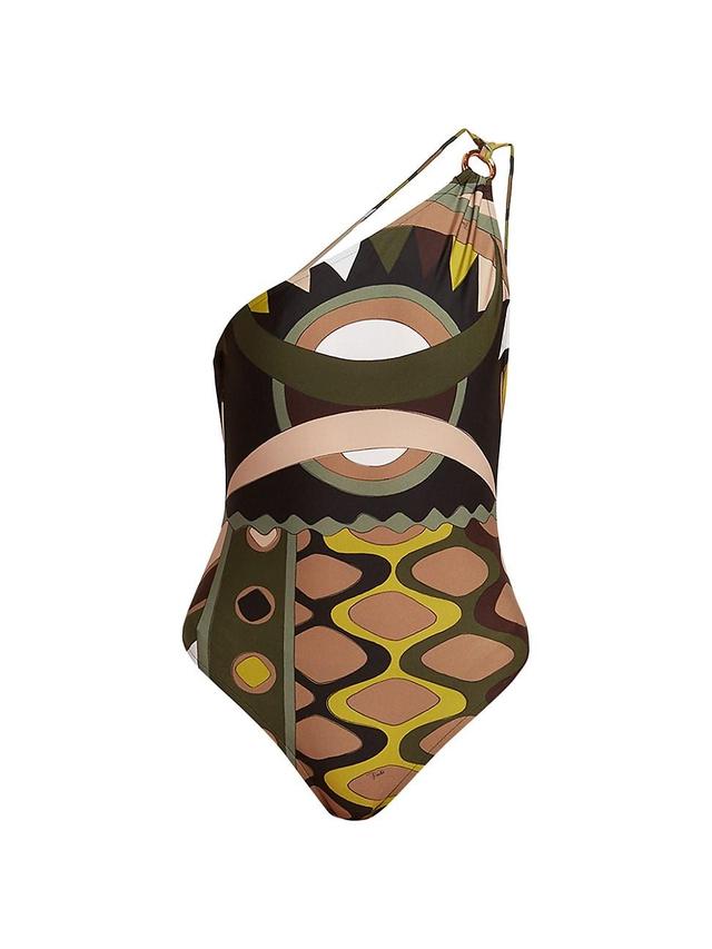 Womens Very Vivara Geometric One-Piece Swimsuit Product Image