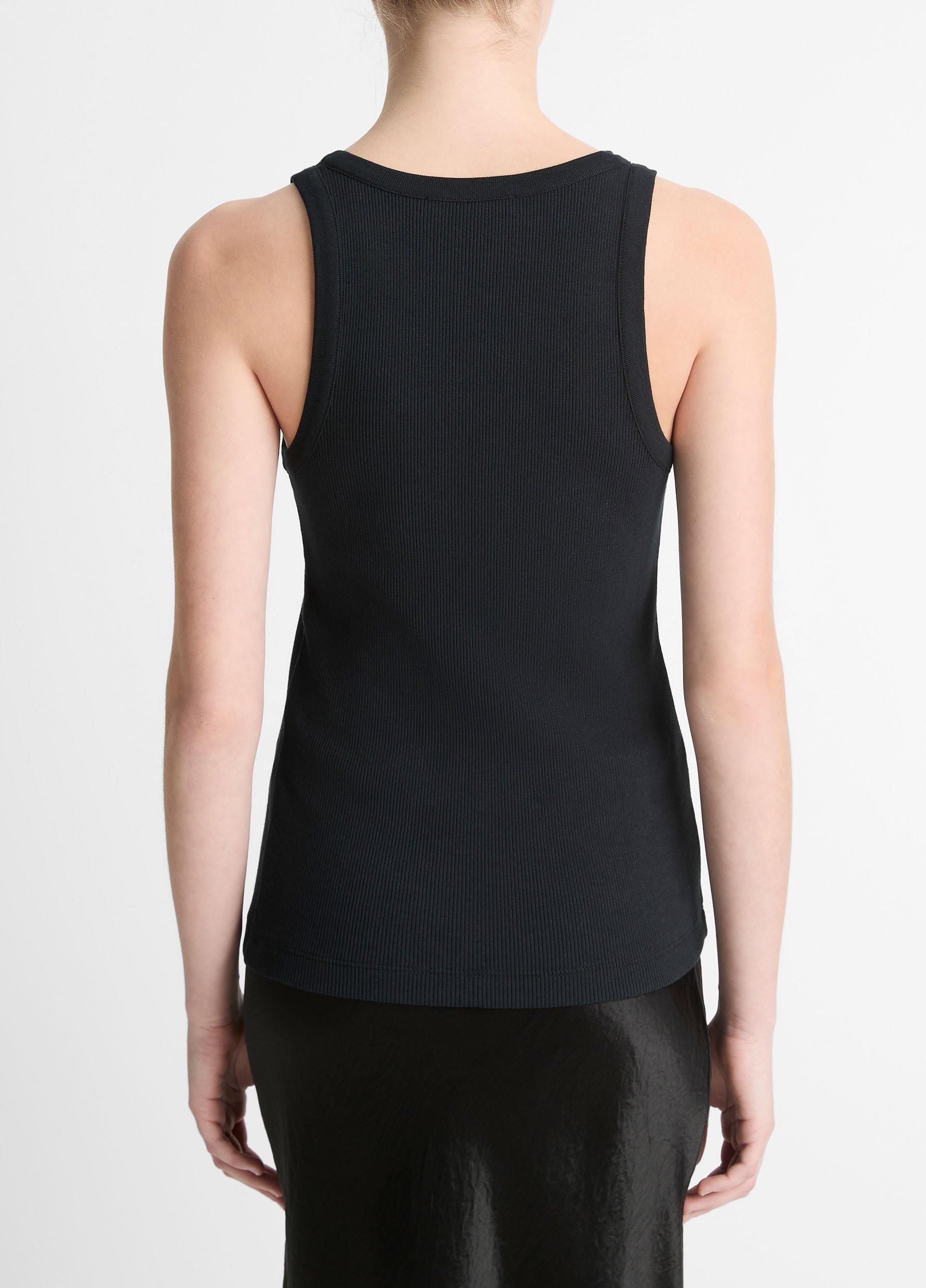 Ribbed Scoop-Neck Tank Product Image