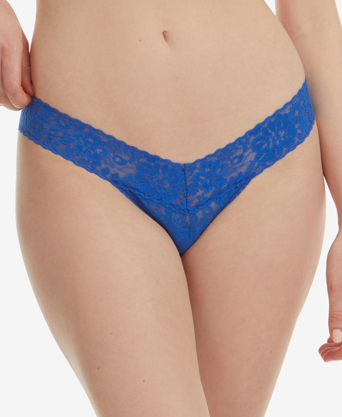 Hanky Panky Womens Daily Lace Low Rise Thong 771001 Product Image