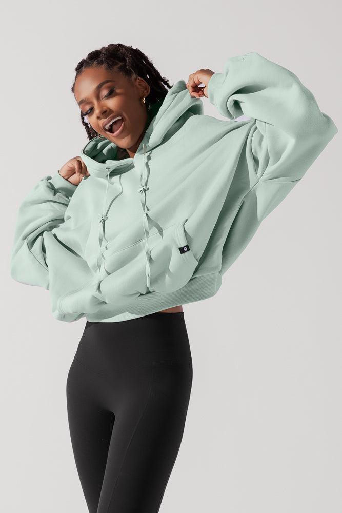 POPFLEX® Pullover Cloud Hoodie-Mint Product Image