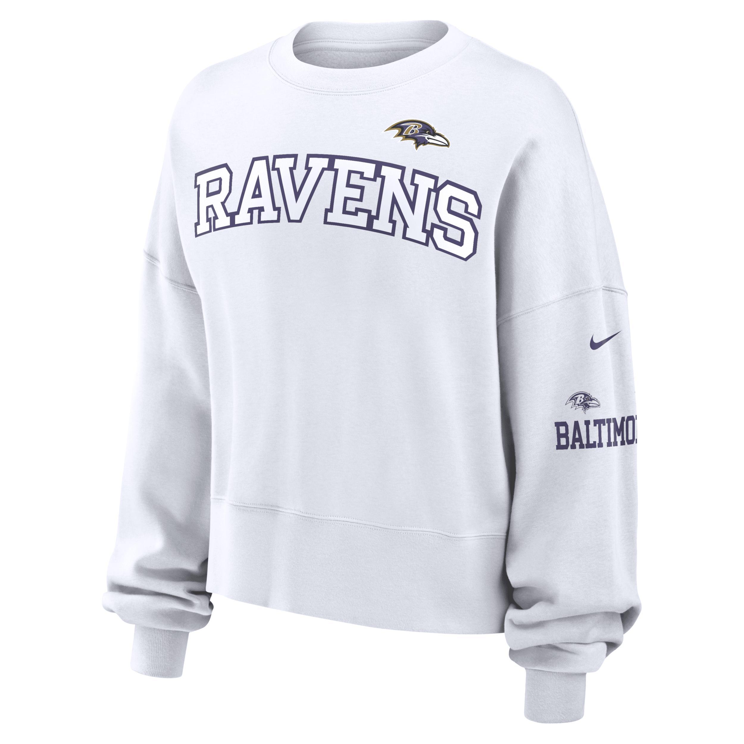 Baltimore Ravens Nike Women's NFL Pullover Crew product image