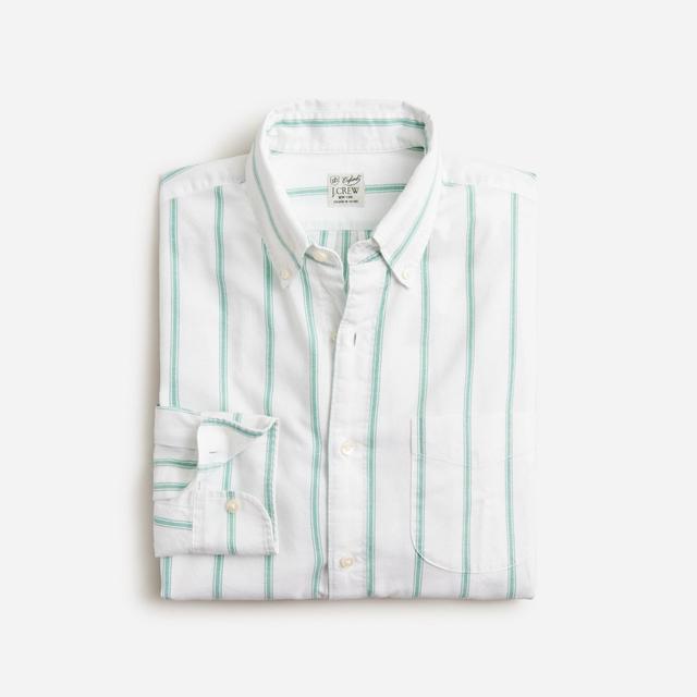 Slim Broken-in organic cotton oxford shirt Product Image