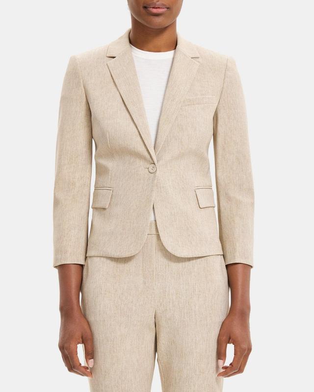 Shrunken Blazer in Knit Ponte Product Image