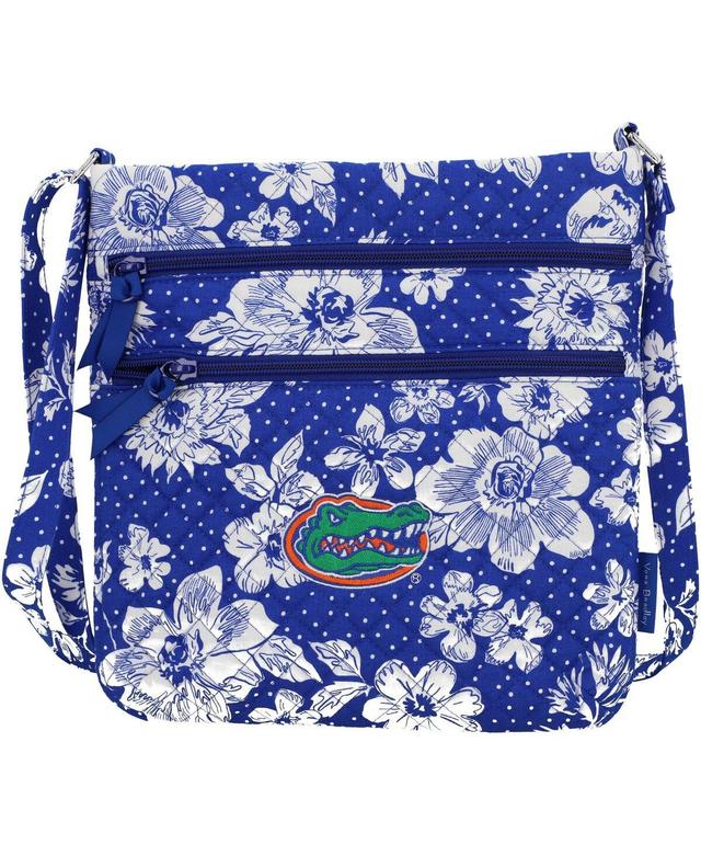 Womens Vera Bradley Florida Gators Rain Garden Triple-Zip Hipster Crossbody Bag Product Image