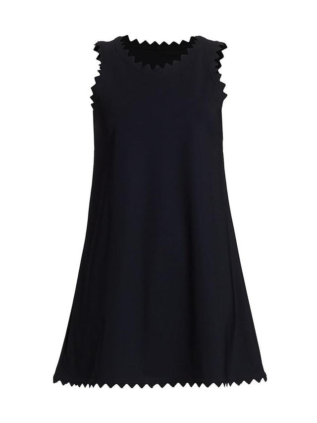 Womens Ines Scalloped A-Line Dress Product Image