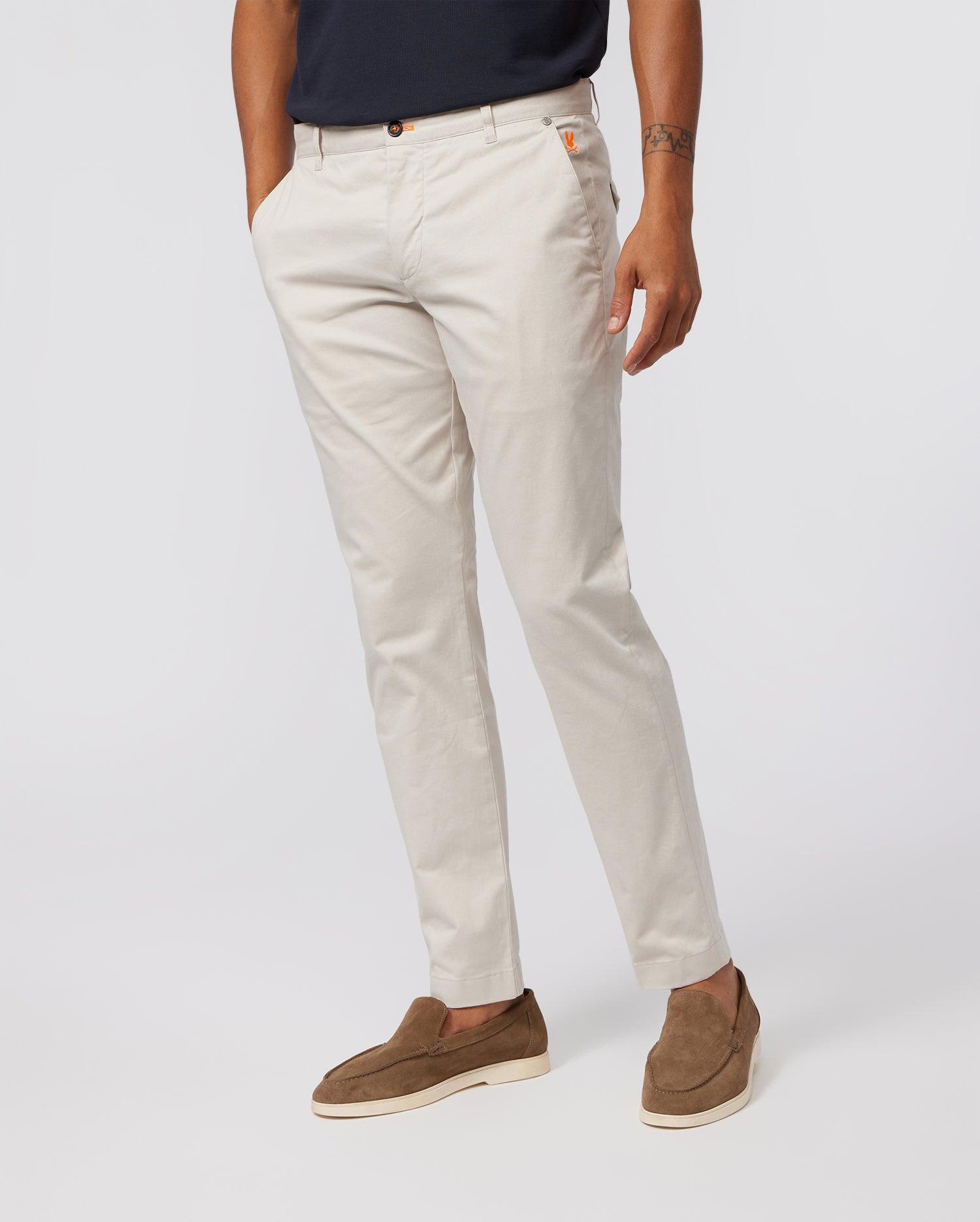 Psycho Bunny Mens Gilman Chino Pant - B6P393Z1WB 104 NATURAL LINEN / 33 - 33 Product Image