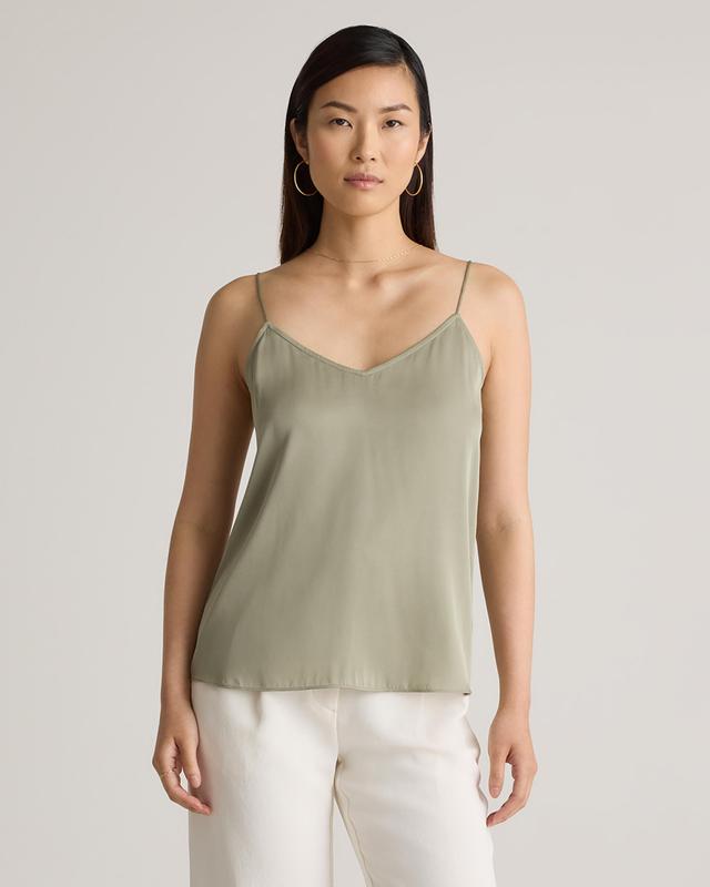 Washable Stretch Silk V-Neck Cami Product Image