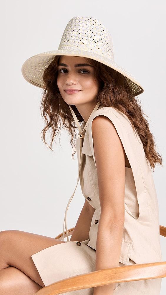 Lele Sadoughi Straw Checkered Hat | Shopbop Product Image