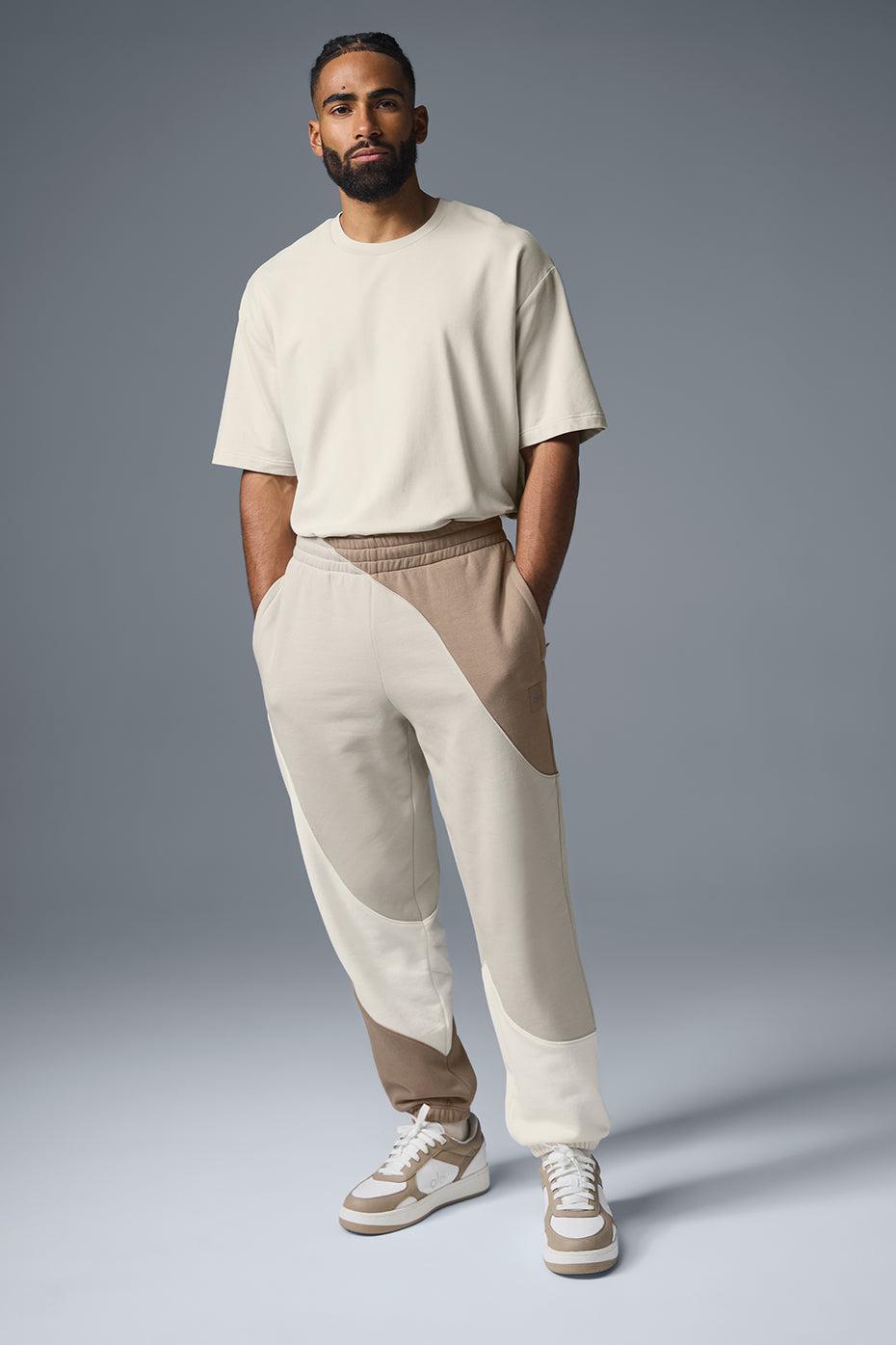 Make Waves Sweatpant - Ivory/Bone/Gravel Male Product Image