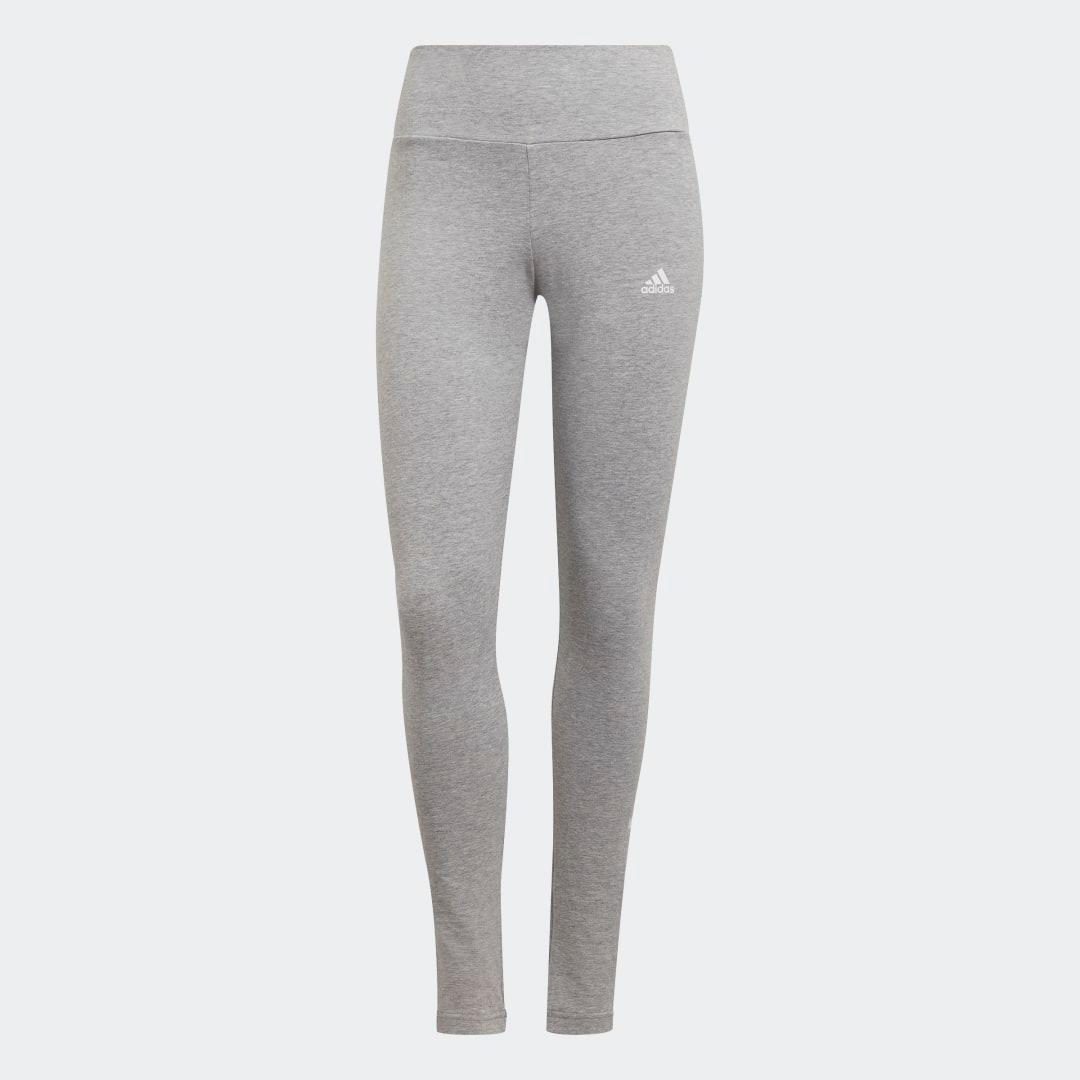 Adidas Womens LOUNGEWEAR Essentials High-Waisted Logo Leggings Product Image