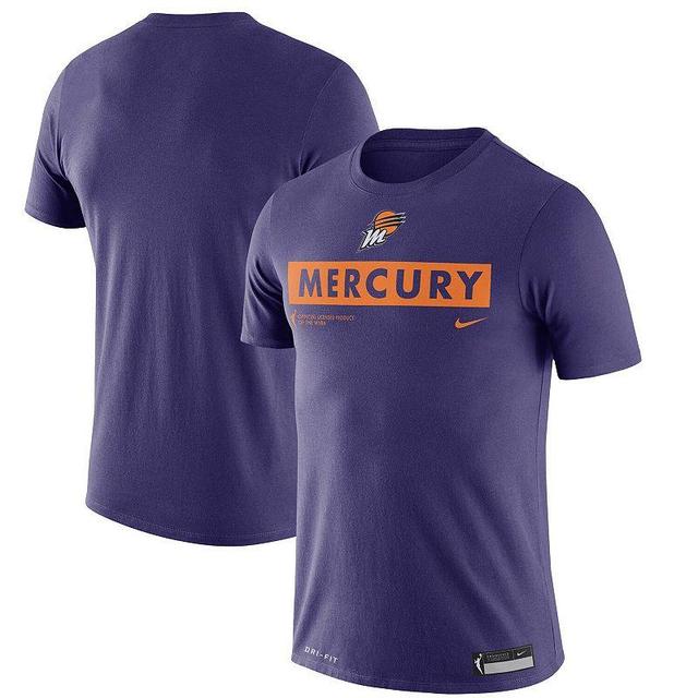 Nike Purple Phoenix Mercury Practice T-Shirt, Mens Product Image