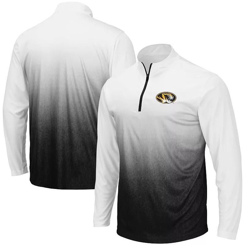 Mens Navy Pitt Panthers Magic Team Logo Quarter-Zip Jacket Product Image