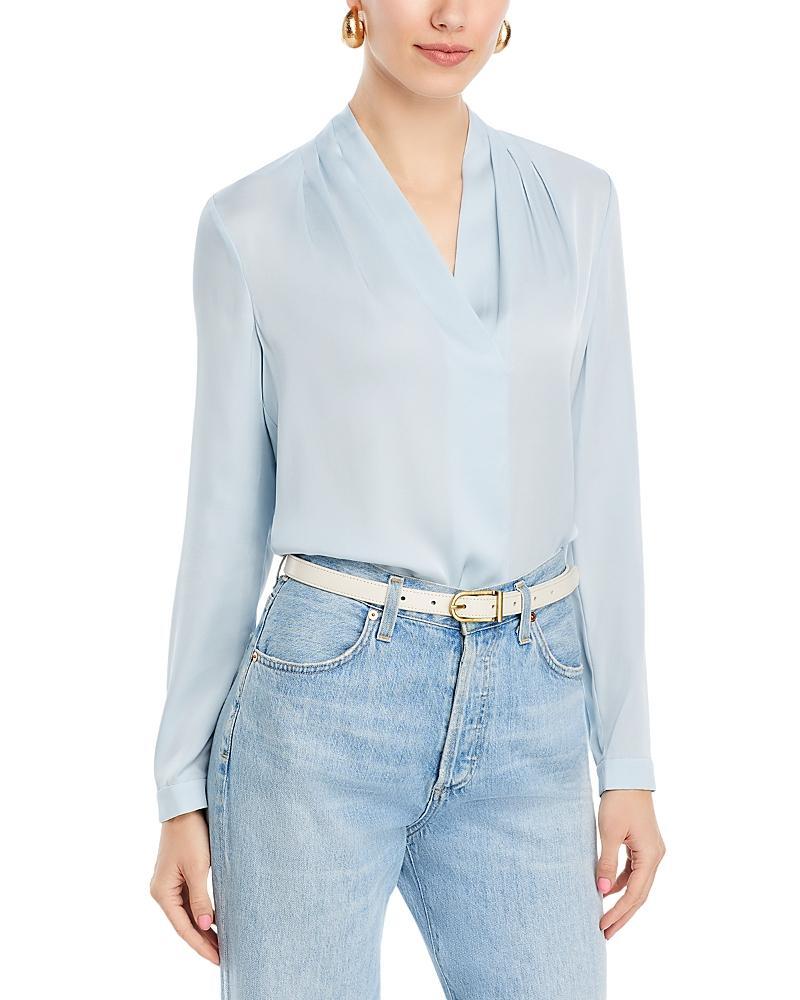 Womens Nellie Silk-Satin Blouse Product Image