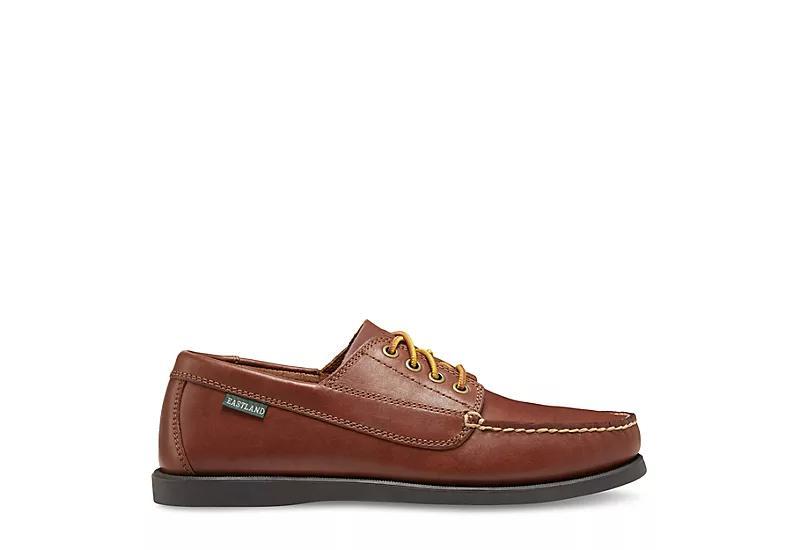 Eastland Mens Falmouth Waxee Leather Camp Moccasins Product Image