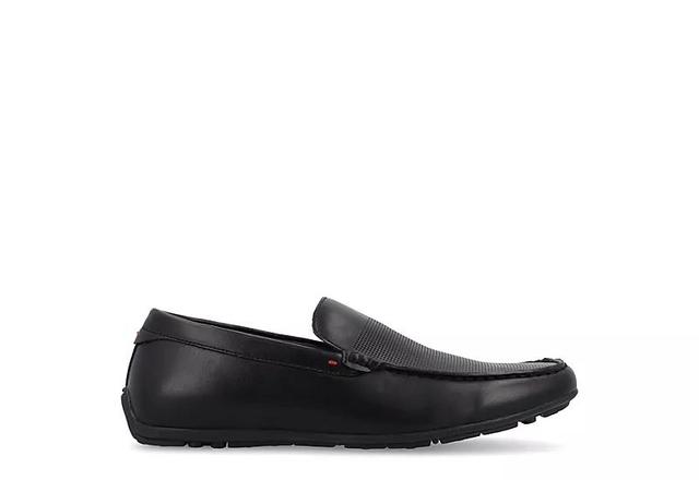 Vance Co. Mitch Mens Driving Loafers Black Product Image