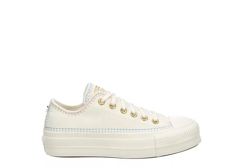 Converse Chuck Taylor All Star Crafted Stitch Lift Womens Platform Sneakers product image