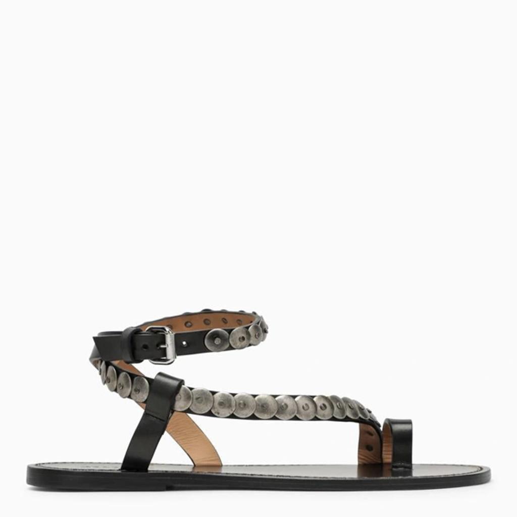 Melte Leather Sandals In Black product image