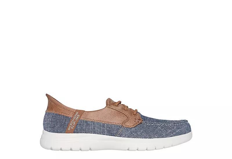 Skechers Womens Slip-Ins On The Go Flex Coastal Sky Sneaker Product Image