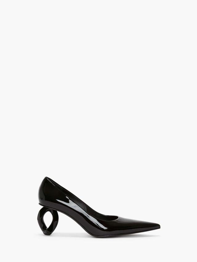 CHAIN HEEL PUMPS in black | JW Anderson US  Product Image