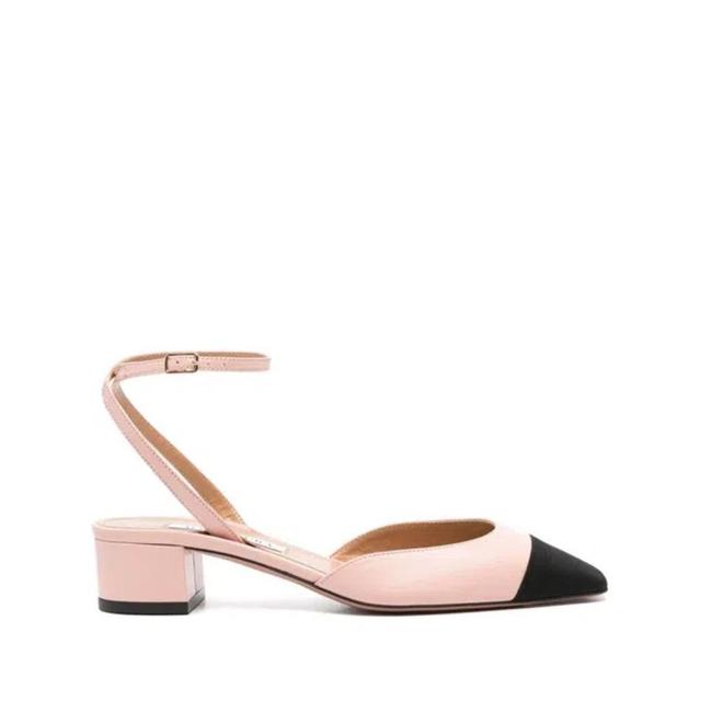 35mm French Flirt Leather Pumps In Pink Product Image