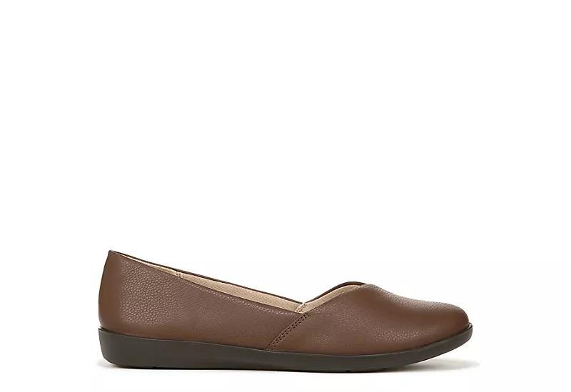 LifeStride Notorious Womens Slip-on Flats Dark Brown Product Image