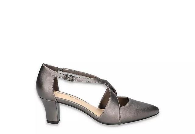 Easy Street Elegance Womens Slingback Pumps Silver Product Image