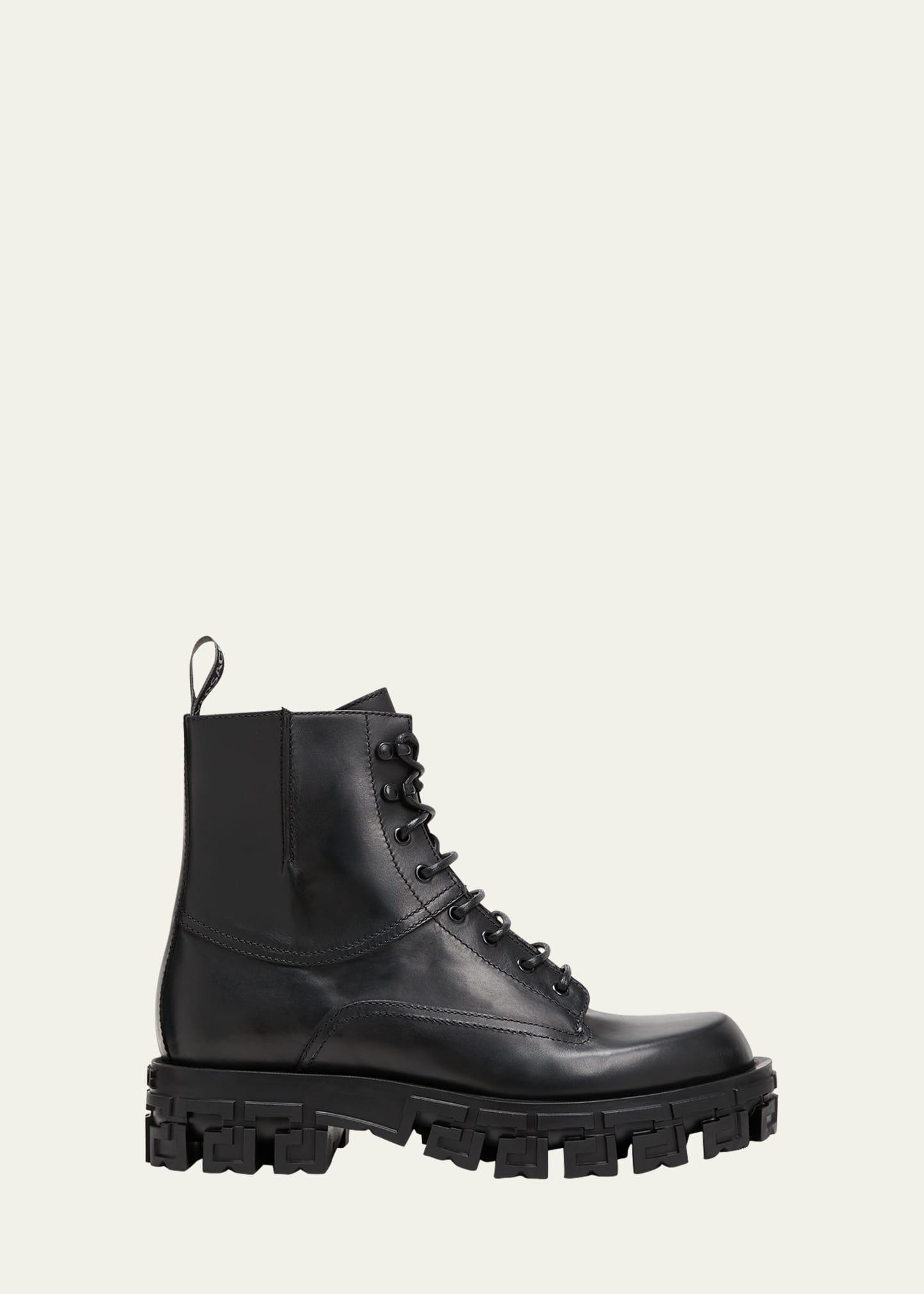 Versace Greca Portico Lace-Up Boot Product Image