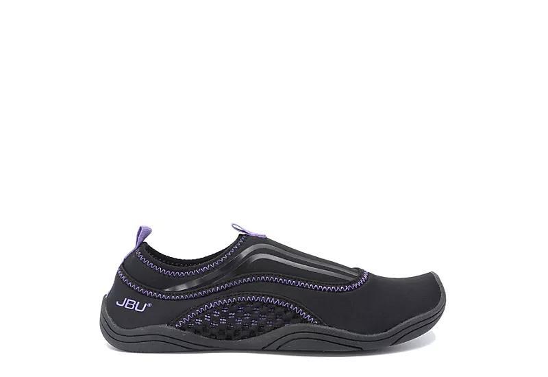 JBU by Jambu Womens Fin Water Ready Water Shoes -BLACK/WHITE Product Image