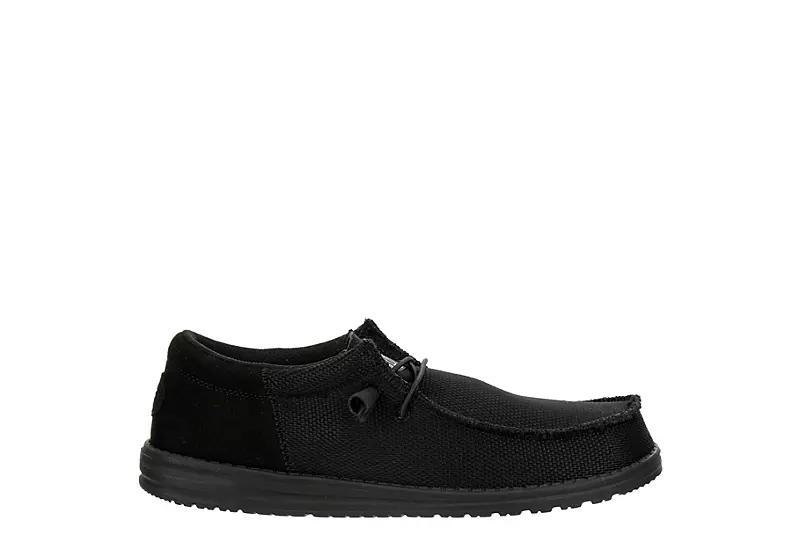 Hey Dude Mens Wally Funk Casual Moccasin Sneakers from Finish Line Product Image