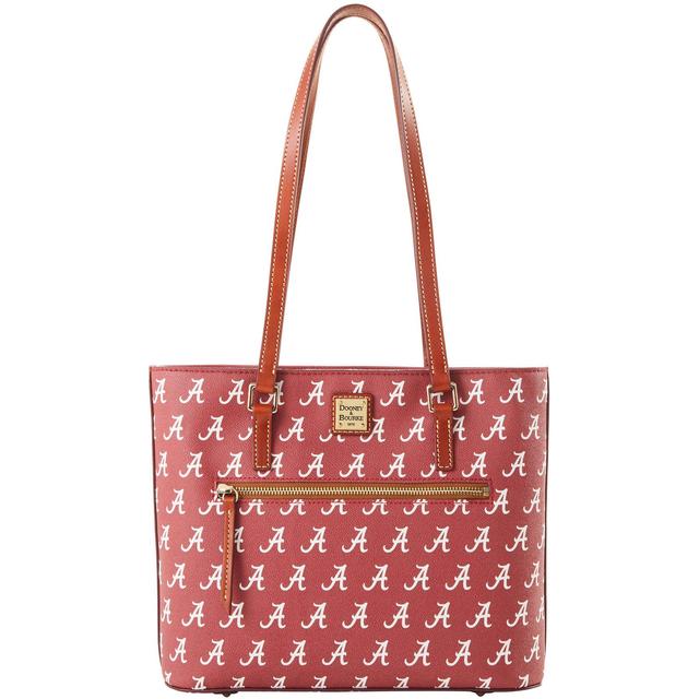 Dooney & Bourke Womens Collegiate University of Alabama Coated Cotton Shopper Bag in Red Product Image