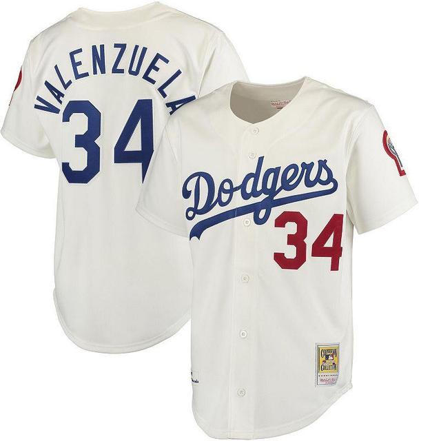 Mens Mitchell & Ness Fernando Valenzuela Los Angeles Dodgers Authentic Jersey Product Image