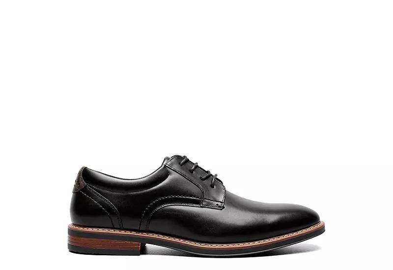 Nunn Bush Shoes Centro Flex Plain Toe Oxford Black Product Image