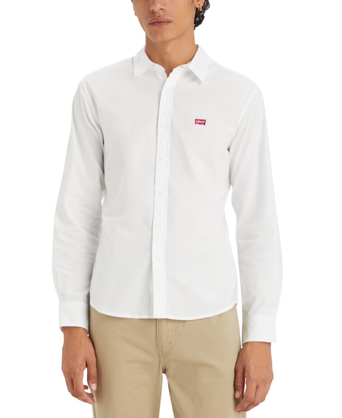 Levis Mens Battery Housemark Stretch Slim-Fit Shirt Product Image