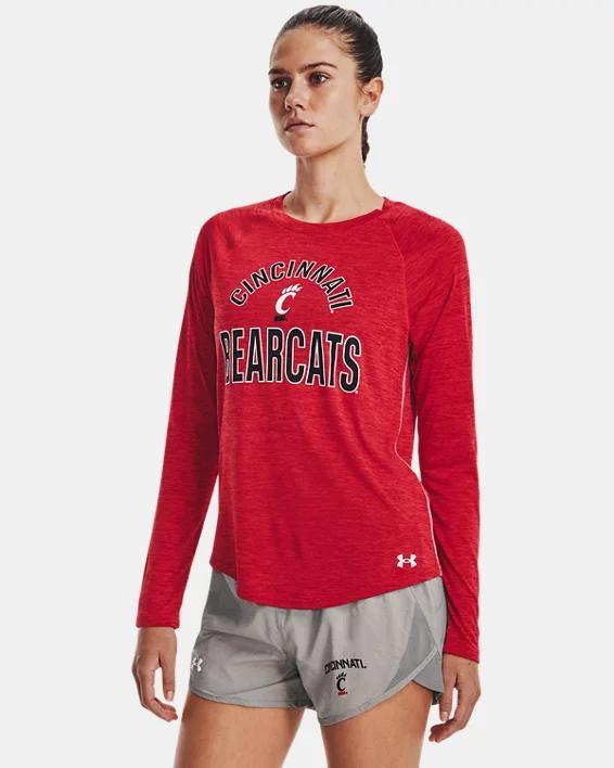 Women's UA Tech™ Twist Gameday Collegiate Long Sleeve Product Image